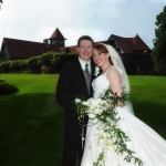 st clements castle wedding photo
